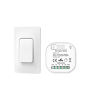 Tuya Smart Zigbeeセルフパワー<span class=keywords><strong>16A</strong></span>ミニリレースイッチワイヤレス433rf壁スイッチタイミング機能防水デザインWIFI US用