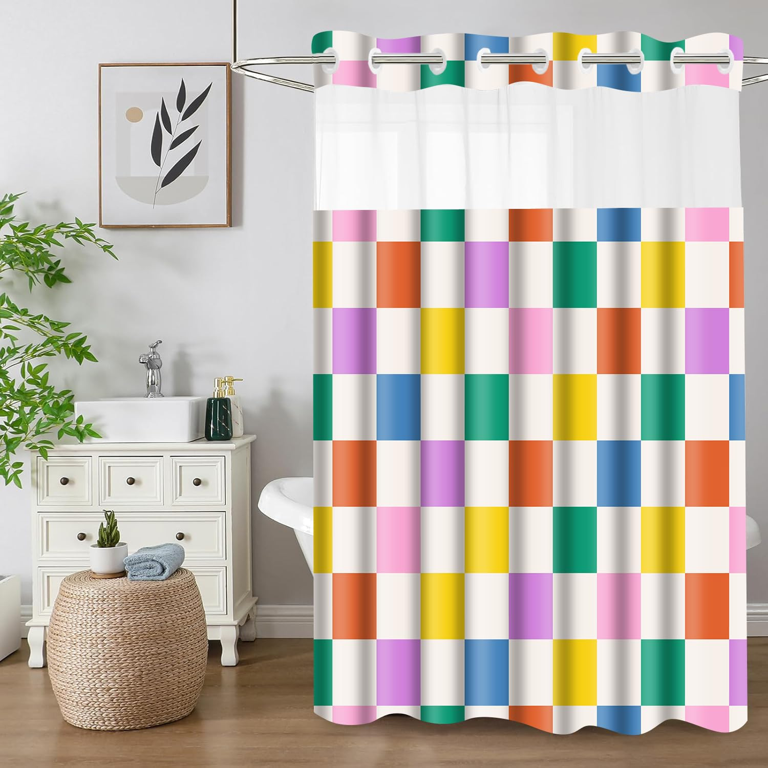 Colorful plaid