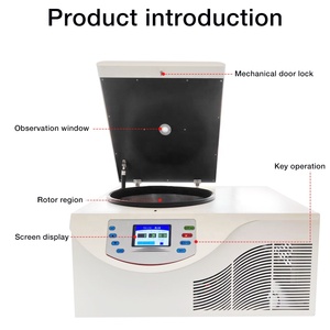 Mới đến tốc độ cao làm lạnh máy ly tâm phòng thí nghiệm 22000 rpm Máy ly tâm cho phòng thí nghiệm công nghiệp lâm sàng máy ly tâm - Product Image 6