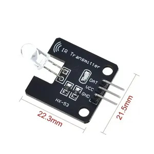1 juego/lote 38KHz módulo transmisor infrarrojo IR módulo Sensor receptor infrarrojo Digital IR para Arduino bloque de construcción electrónico