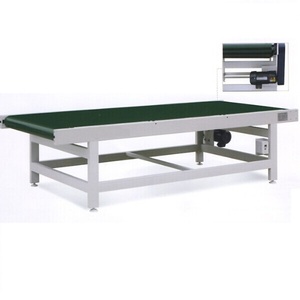 Línea de sistema transportador de carga de correa de cadena de rodillos de PVC automática - Product Image 6