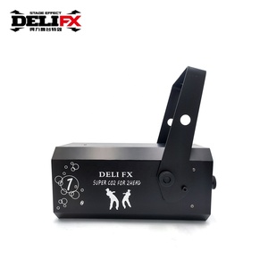 DELIFX Dmx Control Product Dual Nozzle <strong>Blasting</strong> Crazy Fog <strong>Clouds</strong> Co2 DJ Cannon Angle Adjustable Suspend CO2 Jet Machine - Product Image 4