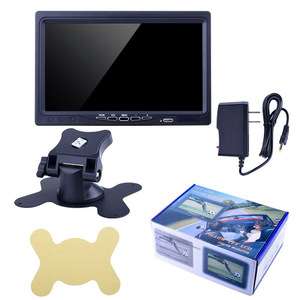 7&quot; Mini Small TV Support Remote Control 1024*600 Resolution Digital Monitor With VGA/AV/HD MI <strong>Video</strong> <strong>Input</strong> for PC <strong>LCD</strong> Screen