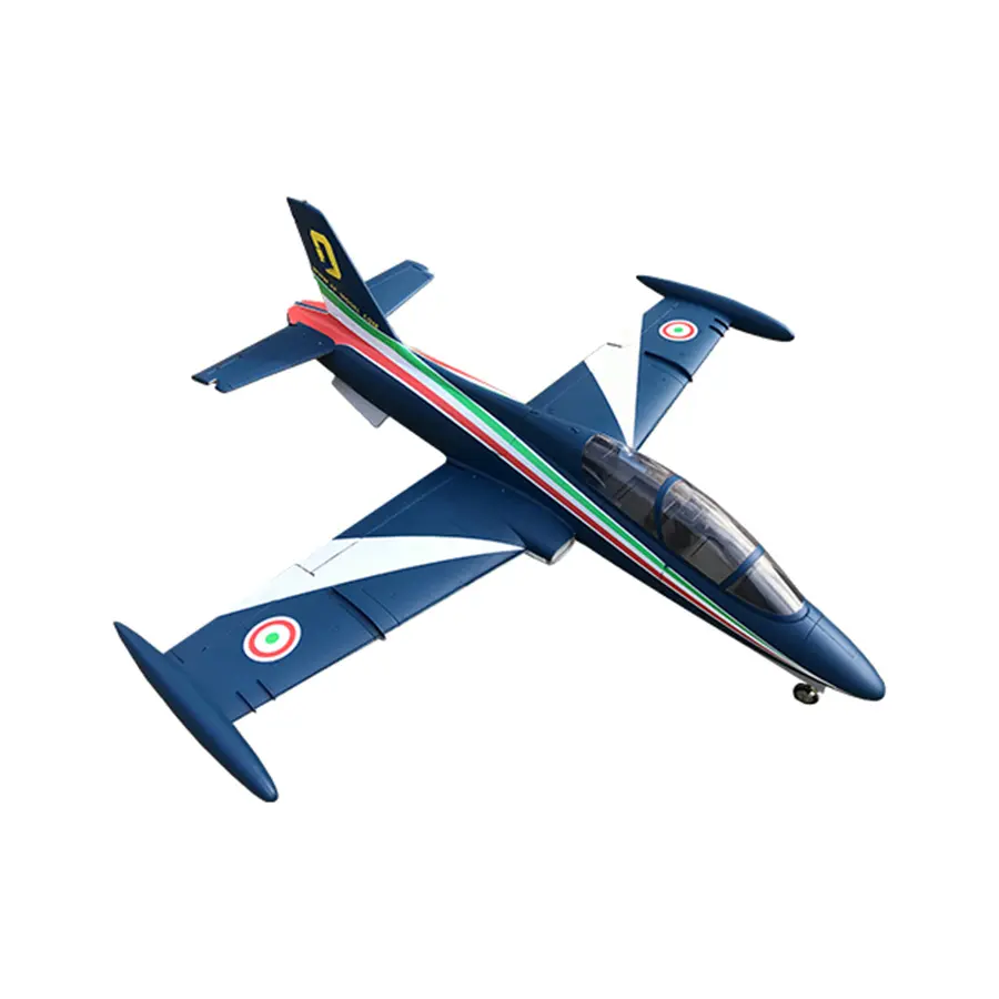 Avión de juguete a control remoto, Avión de ala Span de 1640mm, MB-339, ala fija súper grande, Jet Fighter PNP/KIT, versión RC Turbojet, modelo de avión de espuma