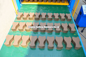 Hoge Techologie DF10-10 Klei In Elkaar Grijpende Baksteenmachine Voor Het Bouwen Van Huis Max Productiecapaciteit Automatische Baksteenmachine - Product Image 6