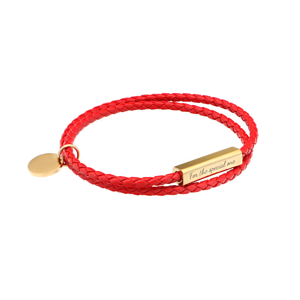 Hebilla de oro rojo