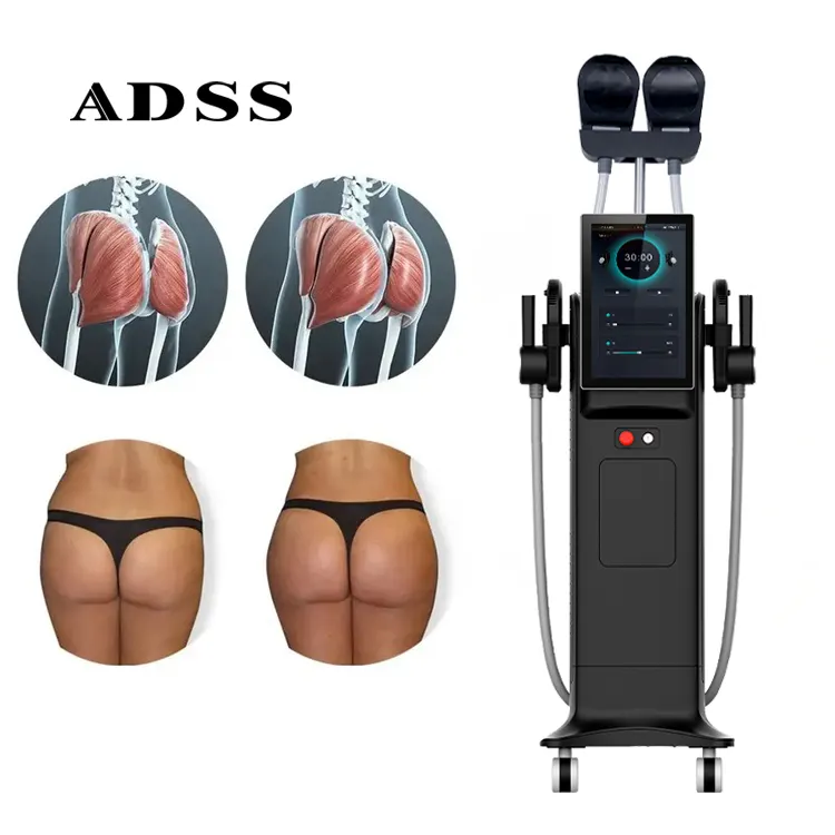 Adss EMS kích thích cơ bắp mông nâng cơ thể điêu khắc đốt cháy chất béo xây dựng cơ bắp và EMS Slim Neo điêu khắc máy