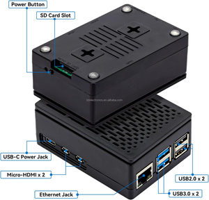 Raspberry Pi 5 8GB Basic Kit mit Pi 5 8GB Board, Pi 5 ABS Case und Active Cooler 8GB - Product Image 2