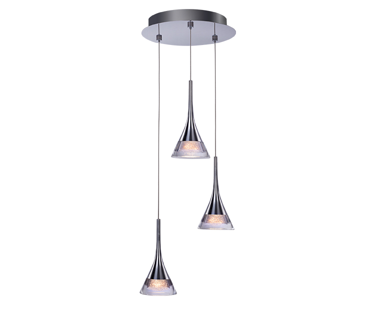 Zun Design Factory Price luxury decorative pendant lighting modern nordic design crystal indoor Kitchen led pendant lights