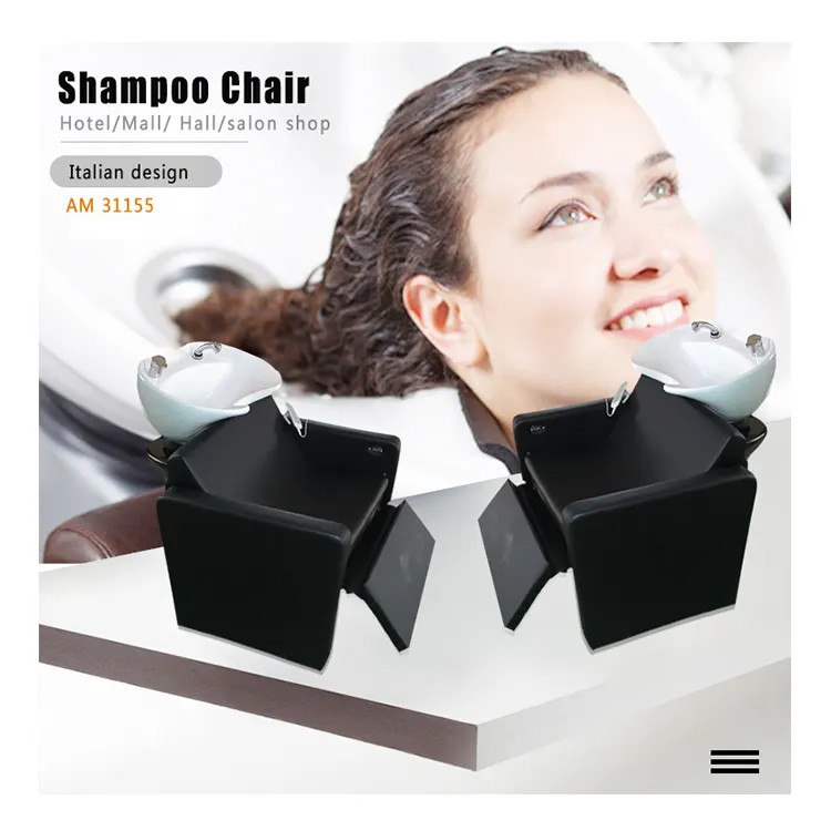 High Quality Footrest Adjustable Electric Shampoo Chair