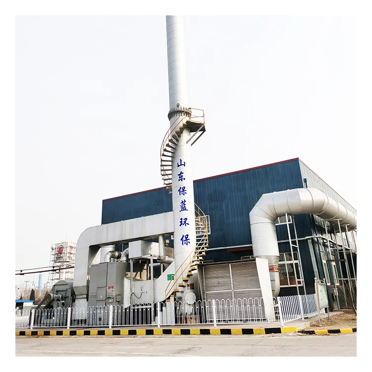 Automotivo pulverização/química/indústria médica equipamentos de tratamento de gás de resíduos orgânicos Regenerativa Oxidizer Térmico (RTO)
