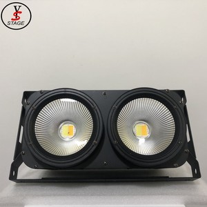 2x100w LED COB yıkama izleyici işık sıcak beyaz LED Matrix DMX512 işık Film stüdyosu için DMX512 kontrolü ile - Product Image 5