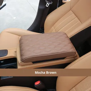 Leather <strong>Armrest</strong> Box Pad Cover for Lexus NX200 RX ES200 CT200h Central Control <strong>Armrest</strong> cushion Interior kits - Product Image 5