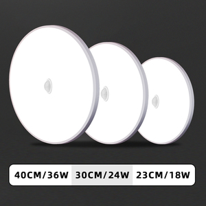 モダンLED天井ランプアクリルカバー付き表面実装PIRモーションセンサー寝室用 - Product Image 3