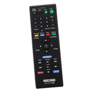 Per Sony RMT-B119A telecomando sostitutivo nuovo telecomando automatico in metallo e plastica per lettori DVD Blu-ray rotolamento codice fisso - Product Image 3