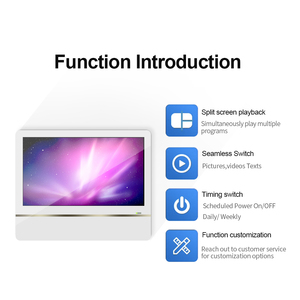 23.6 "ascensore LCD Digital Signage Network versione-schermo pubblicitario HD per contenuti dinamici - Product Image 4