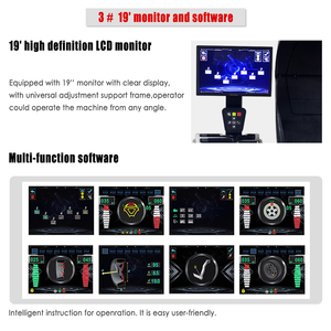 Hochstabile Radauswuchtmaschine für Autoreifen, Reparaturwerkzeug und Auswuchtgerät für PKW-Räder - Product Image 4
