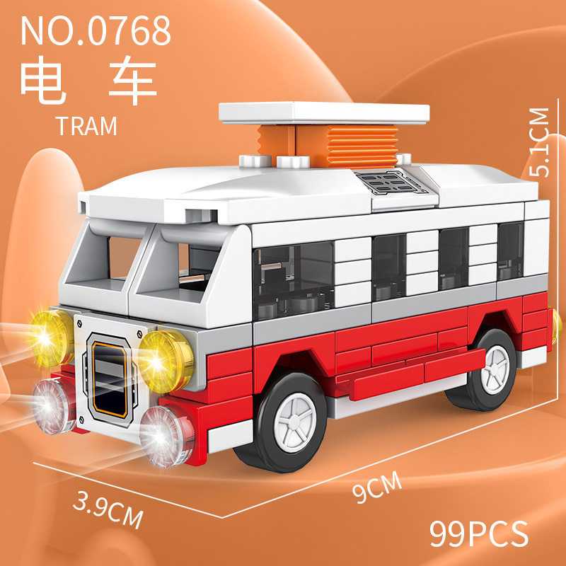 0768 tram-99 pezzi