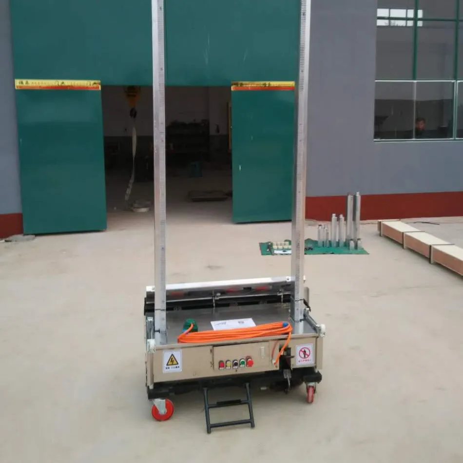 Machine électrique d'essuyage de mur de Chine prix Machine automatique de plâtrage de mur machine automatique de mur de poudre mortier de ciment