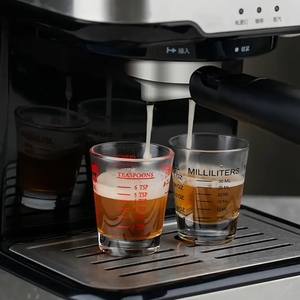 Thủy tinh cà phê rượu vang thủy tinh quy mô 1oz 2tbs 6tsp 30ml Heavy Duty Glass 26-incremental đo lường bắn kính công cụ nhà bếp tiện ích - Product Image 5
