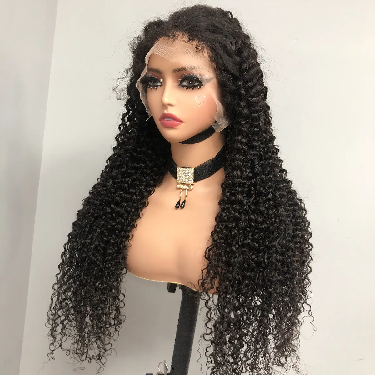 Veitnamese – perruque Lace Front wig naturelle ondulée, cheveux bruts naturels et réalistes, imitant la ligne de cheveux originale pour femmes noires