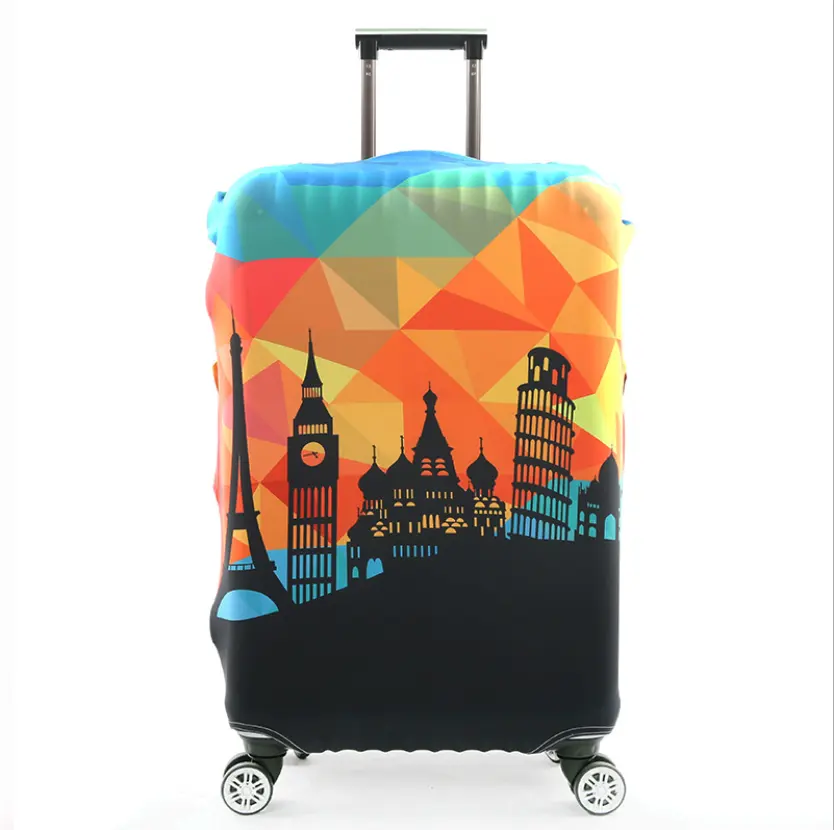 ECOTRIP Reise zubehör Gepäck abdeckung Spandex Suitcase Protector Wasch bare Gepäck abdeckungen