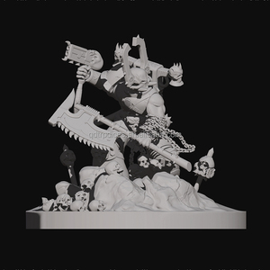 WH40000พิมพ์ลาย3D โดยตรงจากโรงงานภาพวาดมือขนาดเล็กพร้อม kharn ผู้ทรยศสำหรับเกมเล่นตามบทบาทบนโต๊ะ - Product Image 2