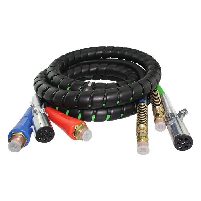 Cable de envoltura eléctrica para remolque, líneas de aire ABS, 3 en 1, 12 pies, Popular