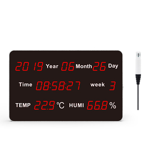 Large <strong>LED</strong> <strong>Display</strong> <strong>Temperature</strong> and Humidity Thermometer Hygrometer - Product Image 3