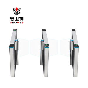 Cancelli pedonali automatici giradischi di controllo accessi Rfid sistema Qr codice lettore Swing barriera cancello - Product Image 1