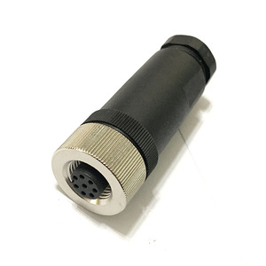 M12 IP65 IP67 IP68 su geçirmez 8 Pin erkek kadın düz dirsek güç PCB konektörü kablo M12 konektörü - Product Image 3