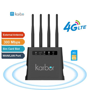 Karbor Cat12 Thẻ Sim 4G Xách Tay LTE CPE Hotspot Wi-Fi <span class=keywords><strong>Router</strong></span> Với 5G 2.4G 5G Hotspot Cho Nhà Sử Dụng 1000Mbps Max LAN Tốc độ Dữ Liệu - Product Image 1