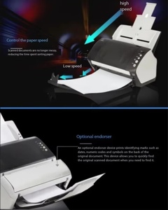富士通高品质Fi-7130扫描仪高速原始设备制造商A3/A4通用串行总线接口文件扫描仪办公室库存 - Product Image 4