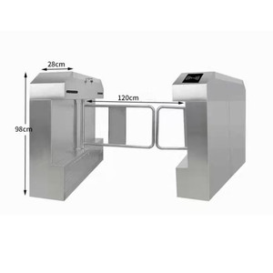 Cina fornitore vendite RFID sistema di controllo accessi oscillazione barriera riconoscimento del volto tornello - Product Image 5