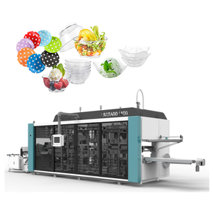 מכונות thermoforming מחיר נמוך pvc pvc מכונת ארוחת צהריים פלסטיק אוטומטית מלאה מכונת thermoforming