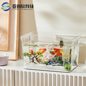 Food Grade PET Plastic Box Pastry <strong>Chicken</strong> Rolls Meat <strong>Preserved</strong> Dim Sum Packaging Transparent Rectangular Box - Product Image 4