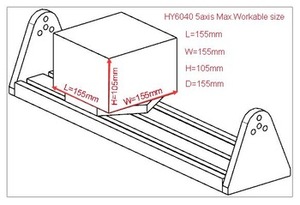 制造路由器hy6040印刷电路板数控机床小型铣床铝路由器