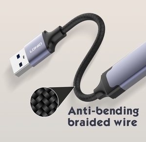 LDNIO DS-44C USB HUB adaptörü USB USB3.0 USB2.0 TYPE-C yüksek hızlı aktarım USB C Hub Hub yerleştirme istasyonu - Product Image 2