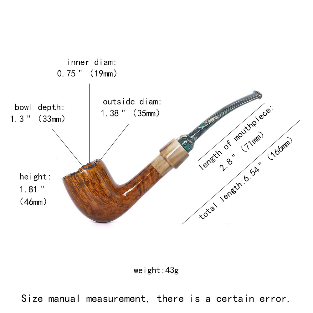Light-colored glossy cow horn ring limiter