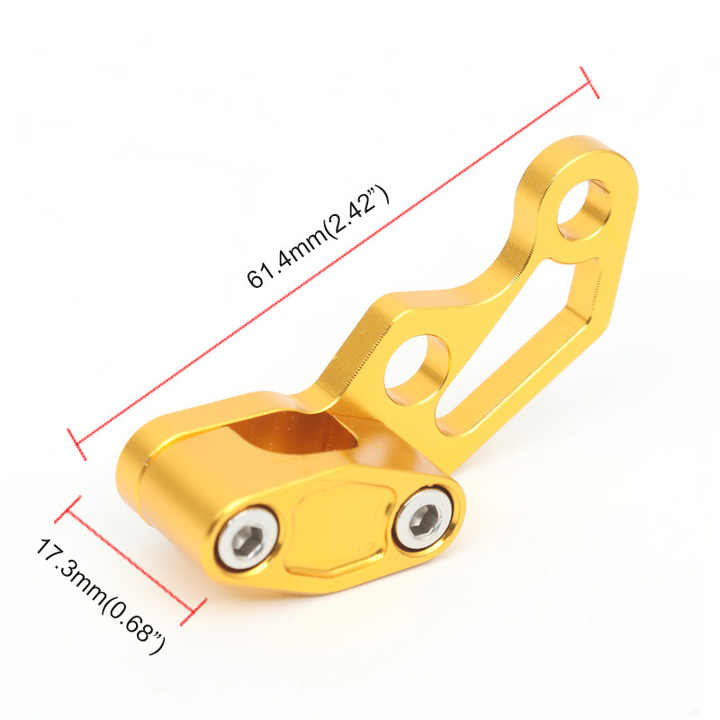 CNC Motorcycle Brake Line Clamps for YAMAHA MT07 R6 R3 MT 03/07/09 TMAX 500/530 R1 FZ6 MT09 XJ6 FZ1 XJ6 M109r Fazer Accessories