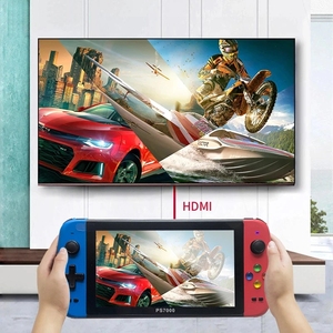 Ps7000 <strong>Game</strong> Console with 2 Gamepads 64GB 5000 <strong>Free</strong> <strong>Games</strong> for PS1/CPS/NES 7 Inch Handheld Classic Portable <strong>Game</strong> Console