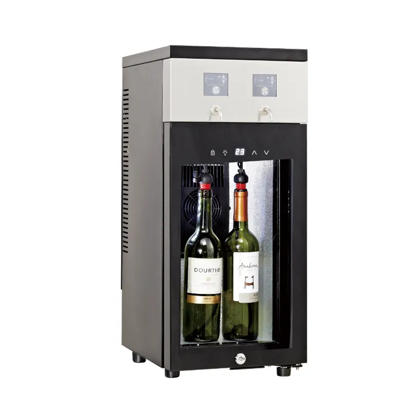 Distributore automatico di vino a 4 bottiglie con compressore automatico di alta qualità in cina