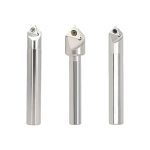 CNCフライス盤用面取りカッターTCM-C12-20-110-1T-45度面取りインデックス可能エンドフライスカッター