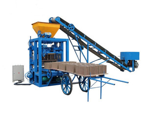 半自动QT4-30小型混凝土砌块机铺路机 - Product Image 3