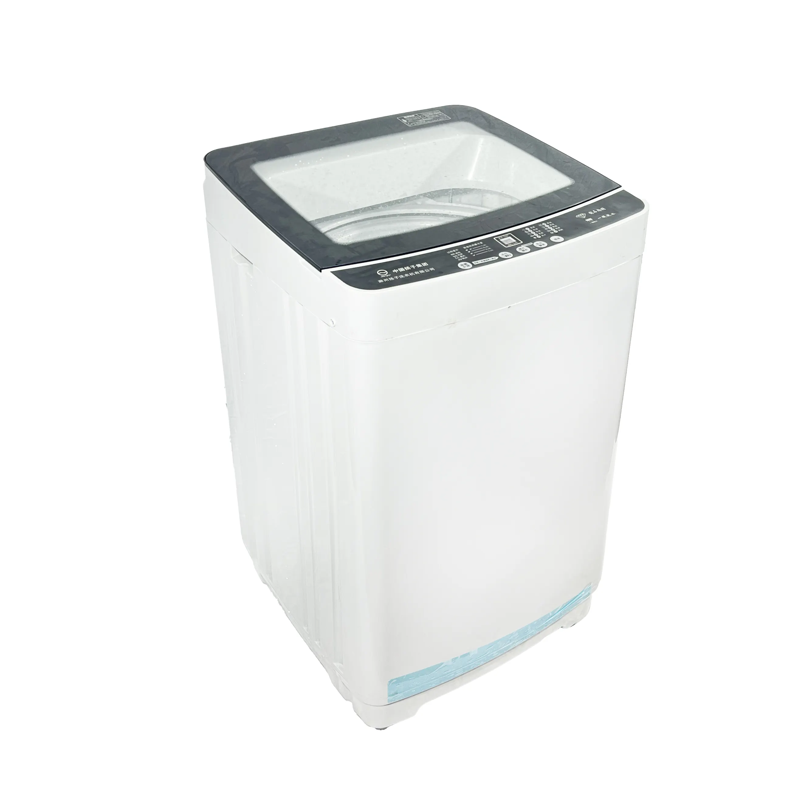 Banheira automática de lavagem com tampa de vidro, máquina de lavar roupa para uso doméstico, capacidade de 10kg, 2024-30,5kg