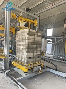 Sistema di impilamento ad alta precisione polifunzionale linea di pallettizzazione completamente automatica stacker e macchina di interblocco per imballaggio - Product Image 2