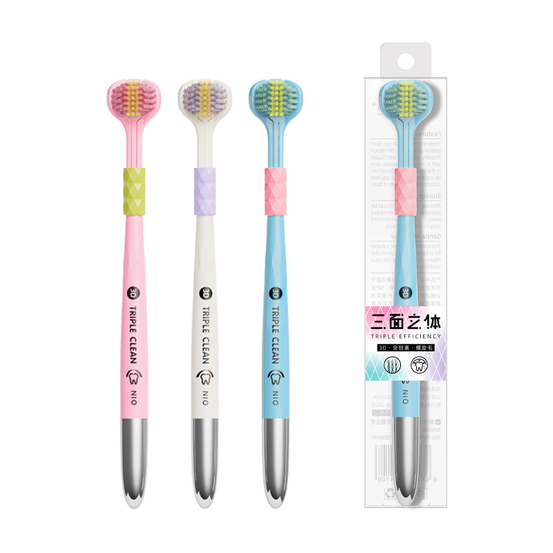 รุ่นชุบไฟฟ้าทรงเกลียว - สีสุ่ม (1 ชิ้น) - N10