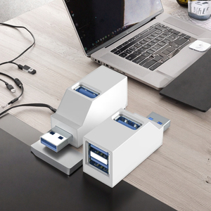 Yüksek hızlı Mini 3 Port USB 3.0 tip C veri iletim Hub Mac PC cep telefonu için USB 3.0 arayüzü - Product Image 6