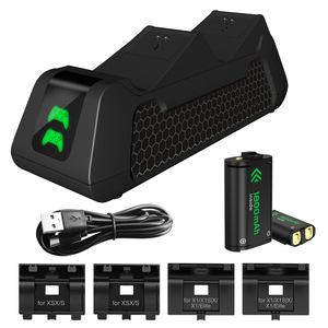 Controller Charger Station for <strong>Xbox</strong> Series X|S/<strong>Xbox</strong> One/X/S/Elite/Core With 2x1800mAh Rechargeable Battery &amp; 4 Battery Cover Kit - Product Image 5