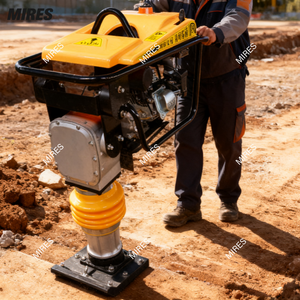 Đất Máy đầm máy xây dựng đường bộ thiết bị rung nhỏ gọn Tamper rammer Xăng Jumper rammer - Product Image 1